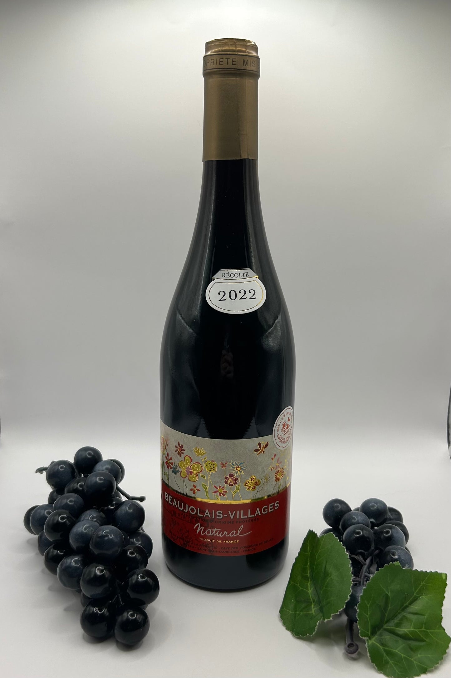 Beaujolais Villages 2022 – Natural & HVE-zertifiziert | Vignerons de Bel Air