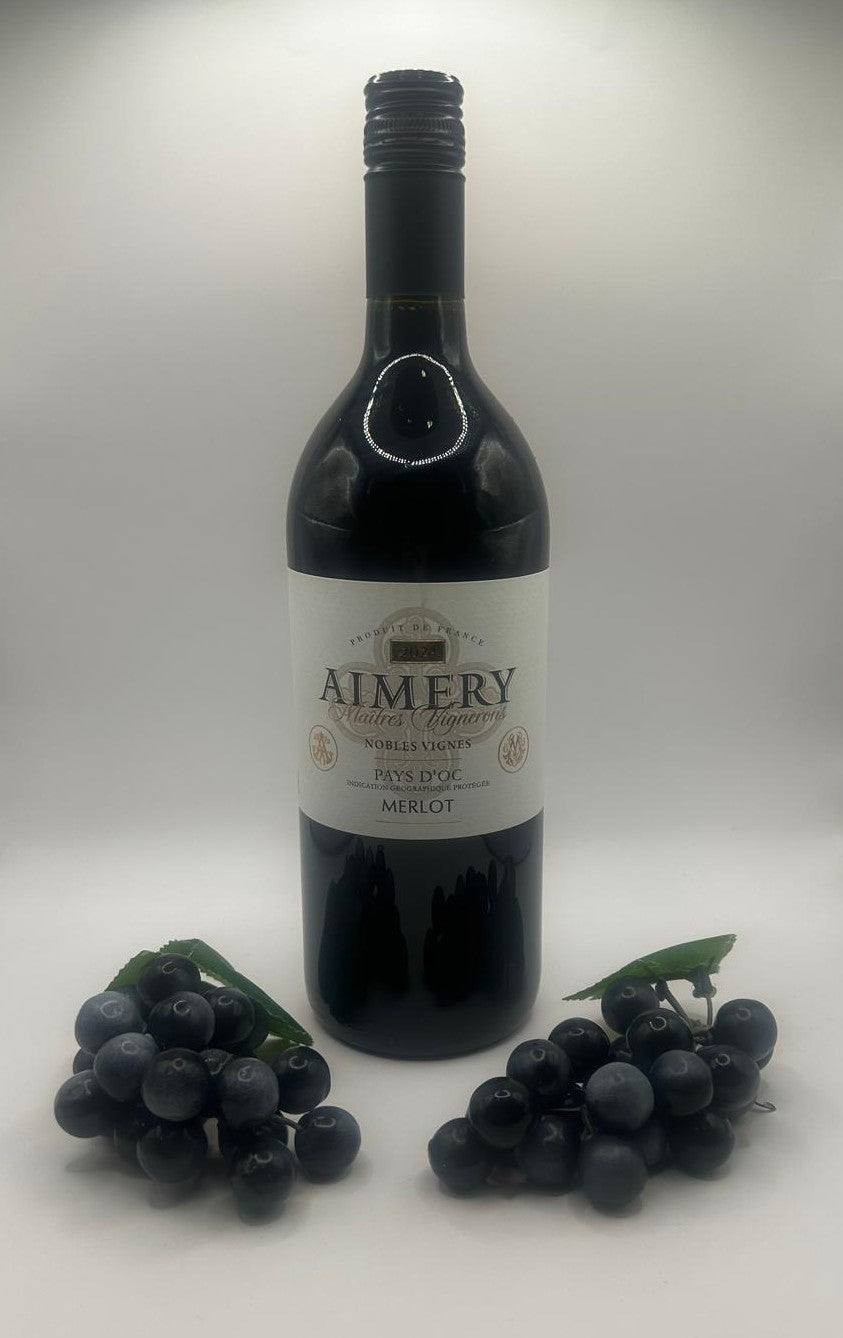 Aimery, d'Oc Merlot, IGP, trocken, Les Caves du Sieur d'Arques - Artikel: 101