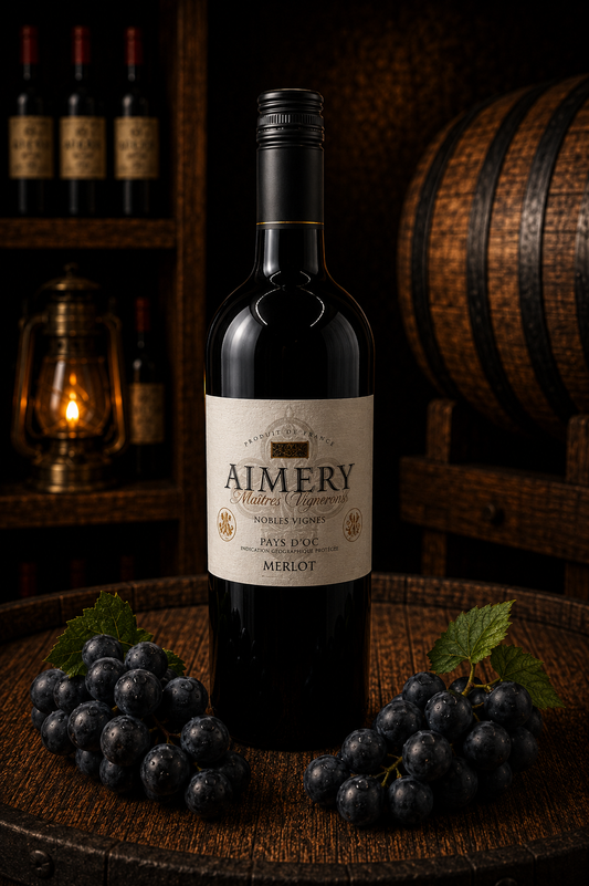 Aimery, d'Oc Merlot, IGP - Les Caves du Sieur d'Arques
