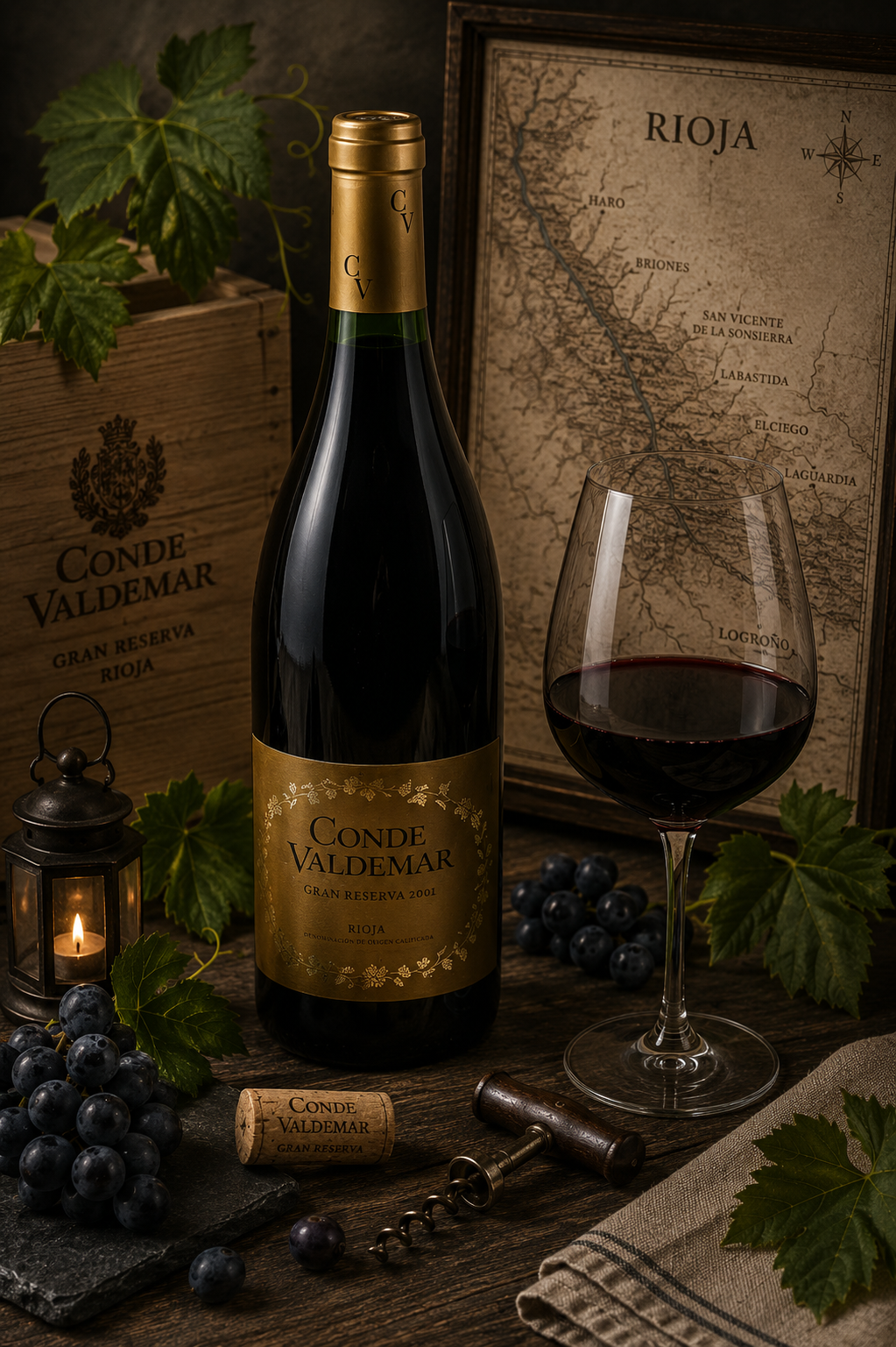 Conde Valdemar Gran Reserva 2001 Bodegas Valdemar