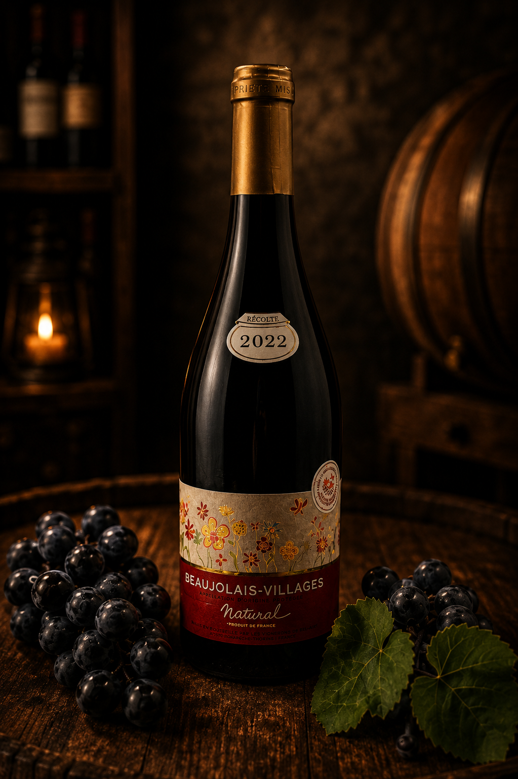 Beaujolais Villages 2022 – Natural & HVE-zertifiziert | Vignerons de Bel Air