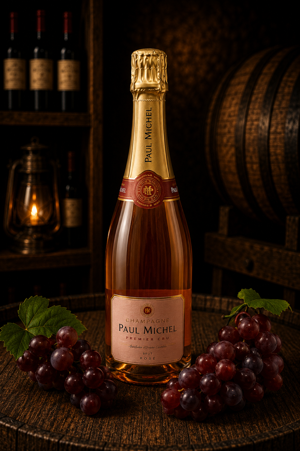 Champagner Rosé Brut Paul Michel Premier Cru