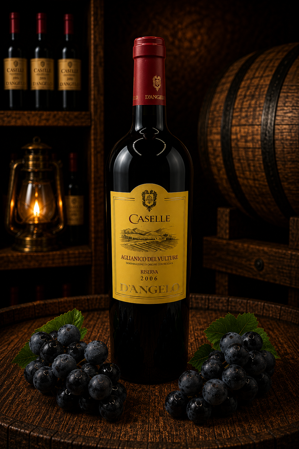Aglianico del Vulture DOC, Reserva 2006 | Casa Vincola d'Angelo