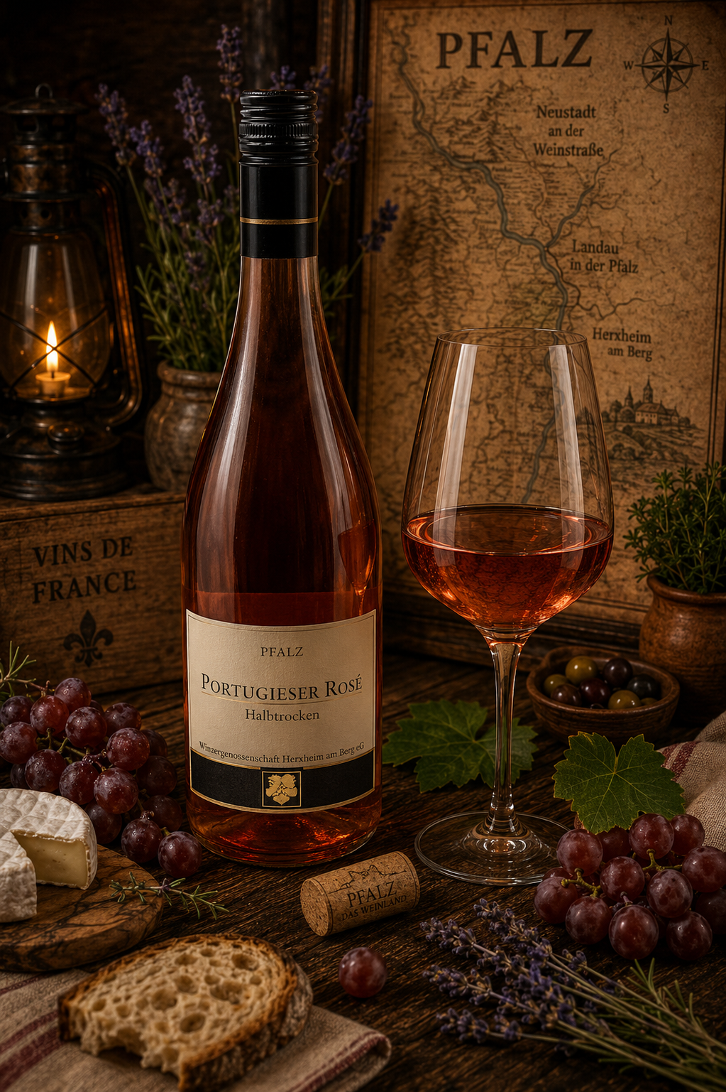 Portugieser Rosé Herrenberg Honigsäckel -