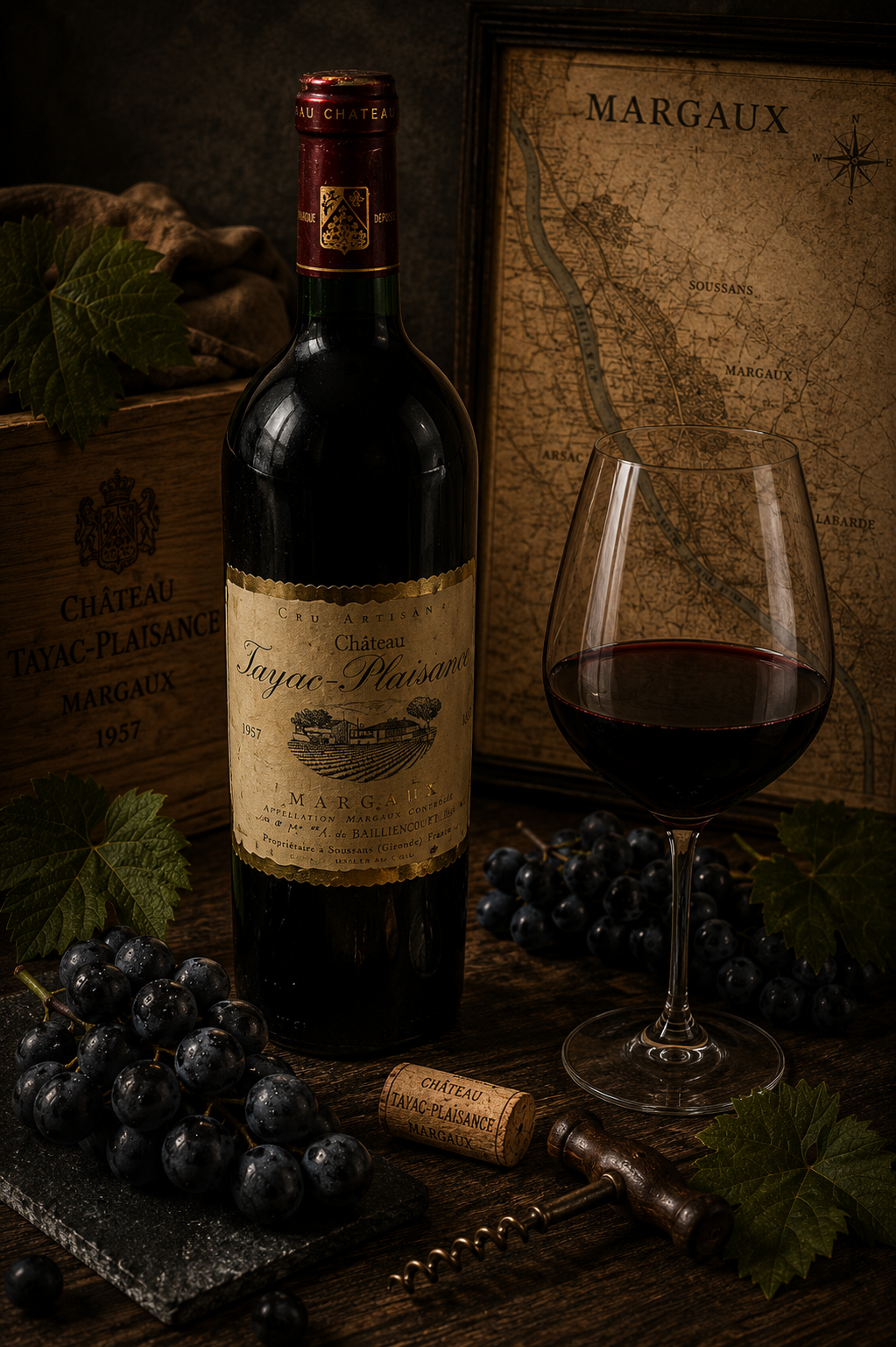 Cru Artisan Margeaux Château Tayac-Plaisance Jahrgang 1997