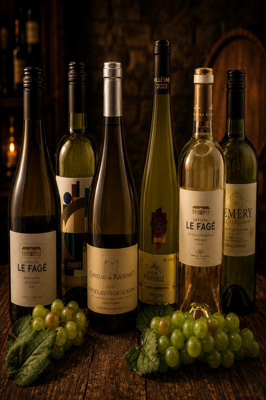 Französischer Weißwein Probierpaket 6 Flaschen